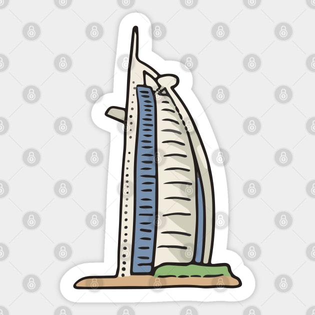 Dubai Sticker by TambuStore